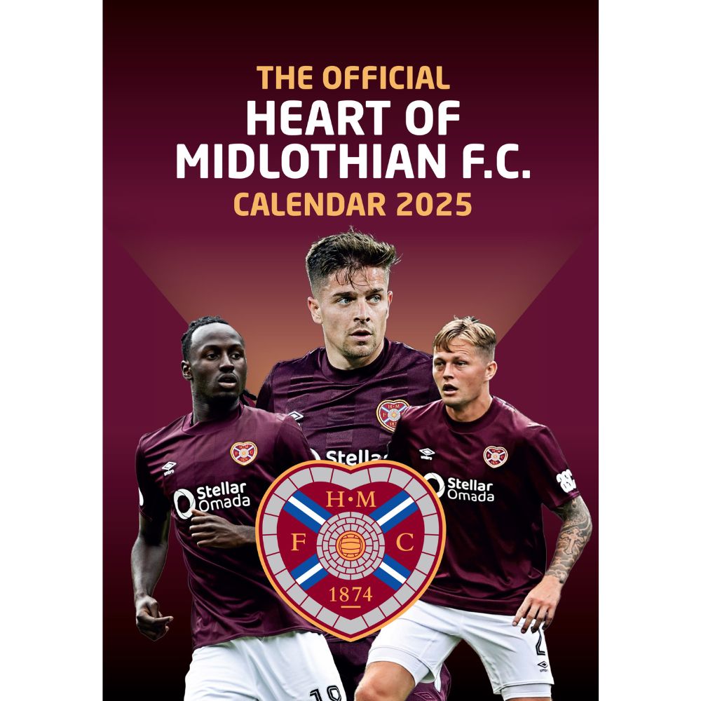 HART VAN MIDLOTHIAN FC 2025 A3 KALENDER