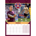 HEART OF MIDLOTHIAN FC 2025 A3 CALENDAR