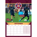 HEART OF MIDLOTHIAN FC 2025 A3 CALENDAR