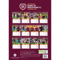 HEART OF MIDLOTHIAN FC 2025 A3 CALENDAR