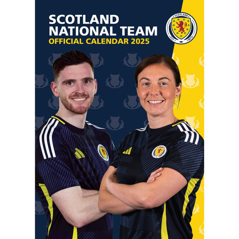 SCOTTISH NATIONAL FOOTBALL 2025 A3 CALENDAR