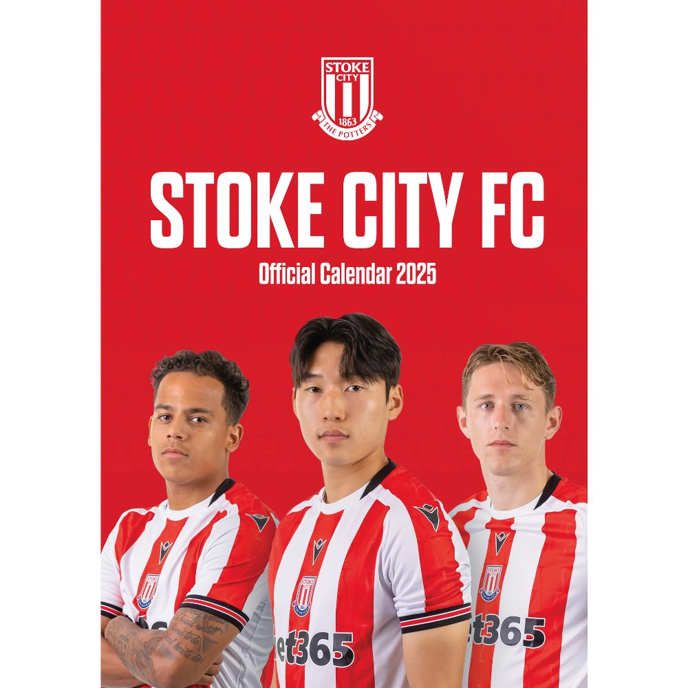 STOKE CITY FC 2025 A3 KALENDER