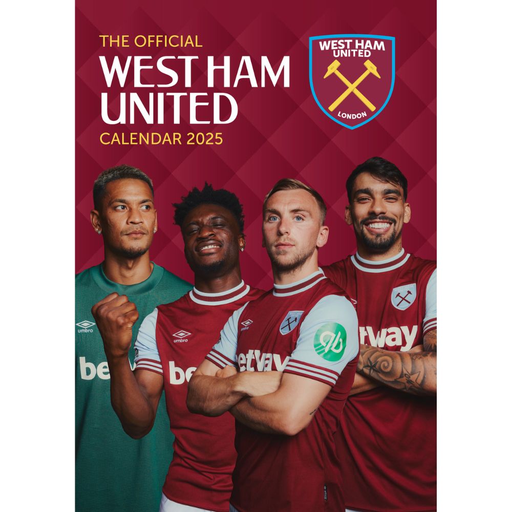 WEST HAM UNITED FC 2025 A3 KALENDER