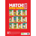 MATCH! FOOTBALL (MAGAZINE) 2025 A3 CALENDAR