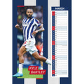 WEST BROM LEGENDS  2025 A3 CALENDAR