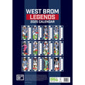 WEST BROM LEGENDS  2025 A3 CALENDAR