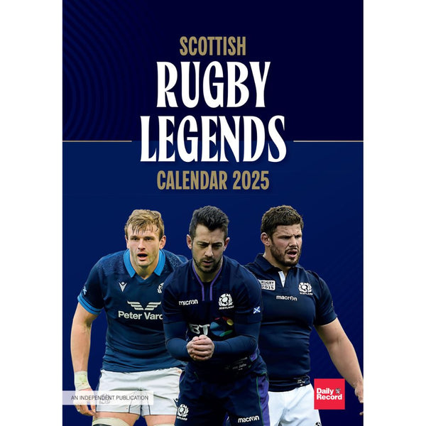 SCOTTISH RUGBY UNION 2025 A3 CALENDAR