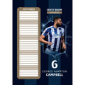 WEST BROMWICH ALBION FC 2026 A3 CALENDAR