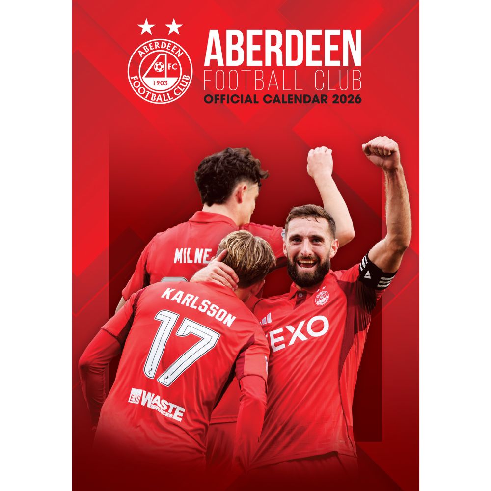 ABERDEEN FC 2026 A3 CALENDAR