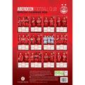 ABERDEEN FC 2026 A3 CALENDAR
