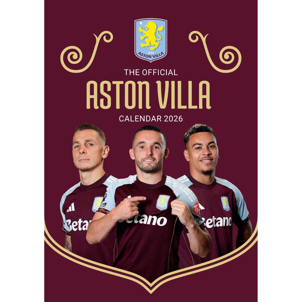 ASTON VILLA FC 2026 A3 CALENDAR