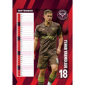 BRENTFORD FC 2026 A3 CALENDAR