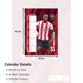 BRENTFORD FC 2026 A3 CALENDAR