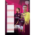 HEART OF MIDLOTHIAN FC 2026 A3 CALENDAR