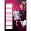 HEART OF MIDLOTHIAN FC 2026 A3 CALENDAR