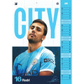 MANCHESTER CITY FC 2026 A3 CALENDAR