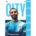 MANCHESTER CITY FC 2026 A3 CALENDAR