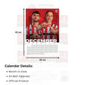SHEFFIELD UNITED FC 2026 A3 CALENDAR