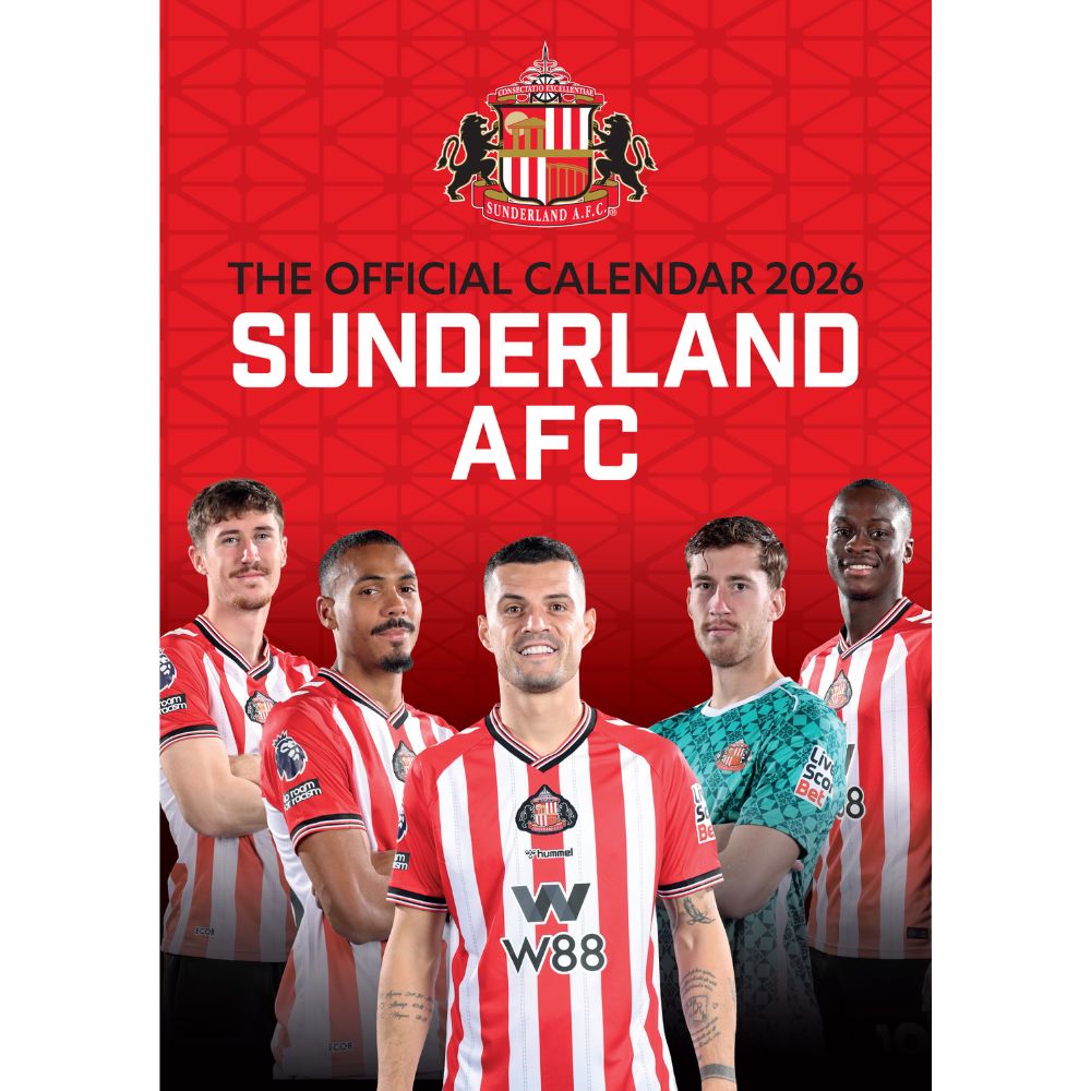 SUNDERLAND FC 2026 A3 CALENDAR