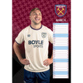WEST HAM UNITED FC 2026 A3 CALENDAR