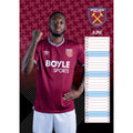 WEST HAM UNITED FC 2026 A3 CALENDAR