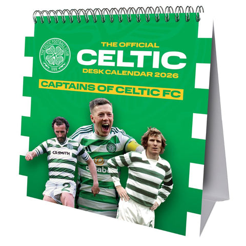CELTIC FC 2026 DESK EASEL CALENDAR