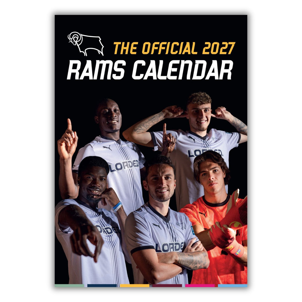 DERBY COUNTY FC 2027 A3 CALENDAR - PRE-ORDER