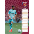WEST HAM UNITED FC 2027 A3 CALENDAR