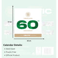 CELTIC FC 2027 DESK EASEL CALENDAR