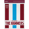 WEST HAM UNITED FC 2027 A3 DELUXE CALENDAR