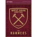 WEST HAM UNITED FC 2027 A3 DELUXE CALENDAR
