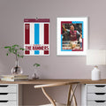 WEST HAM UNITED FC 2027 A3 DELUXE CALENDAR