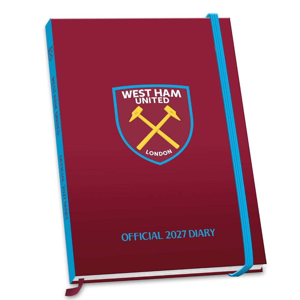 WEST HAM UNITED FC 2027 A5 DIARY - PRE-ORDER