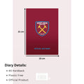 WEST HAM UNITED FC 2027 A5 DIARY - PRE-ORDER