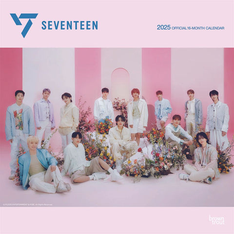 SEVENTEEN 2025 SQUARE CALENDAR