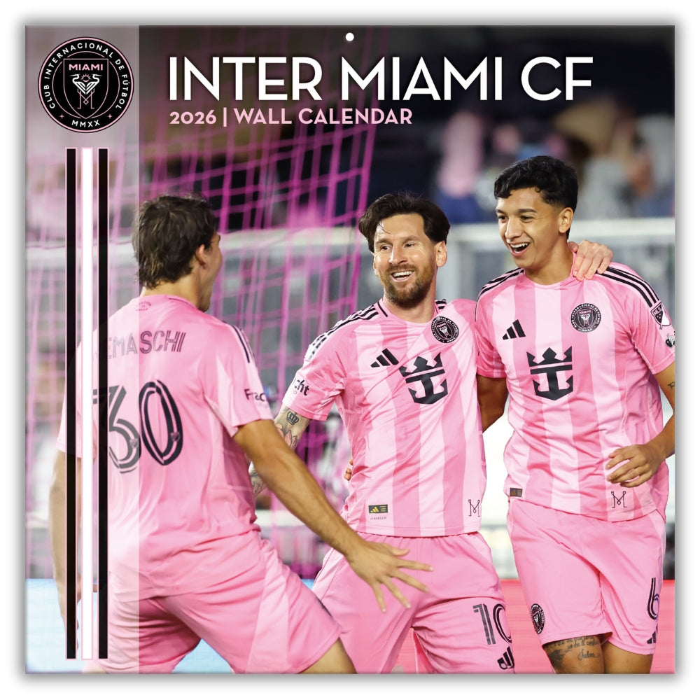 INTER MIAMI CF 2026 SQUARE CALENDAR