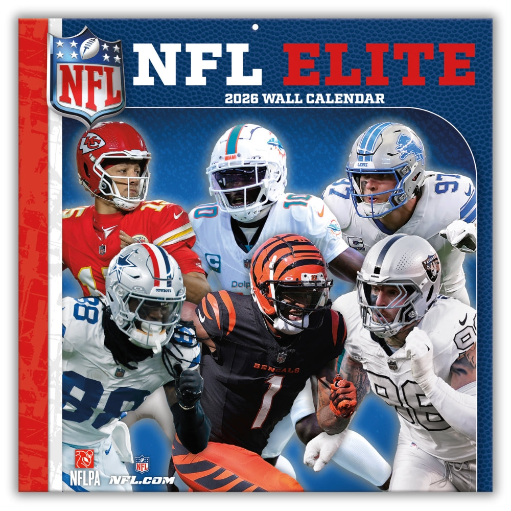 NFL ELITE 2026 SQUARE CALENDAR