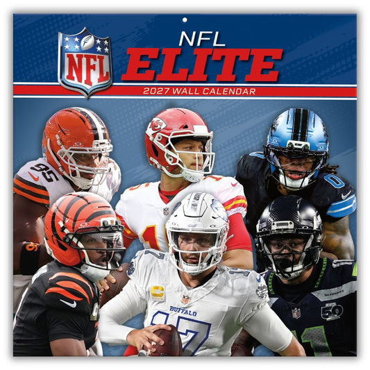 NFL ELITE 2027 SQUARE CALENDAR
