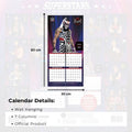 WWE SUPERSTARS 2027 SQUARE CALENDAR