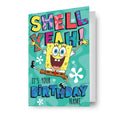 SpongeBob SquarePants Personalised Birthday Card
