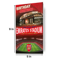 Arsenal FC Football Club Emirates Stadium Pop-up Birthday Card
