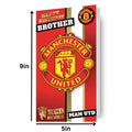 Manchester United FC 'Brother' Birthday Card