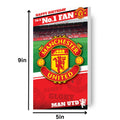 Manchester United FC 'No.1 Fan' Birthday Card