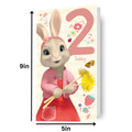 Peter Rabbit '2 Today' 2nd Birthday Card