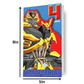 Transformers '4 Today' 4th Birthday Card