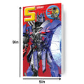 Transformers '5 Today' 5th Birthday Card with Badge