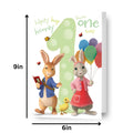 Peter Rabbit 'You're 1 Today' 1st Birthday Card
