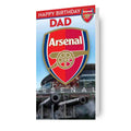 Arsenal Dad Birthday Card