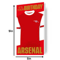 Arsenal FC Birthday Card