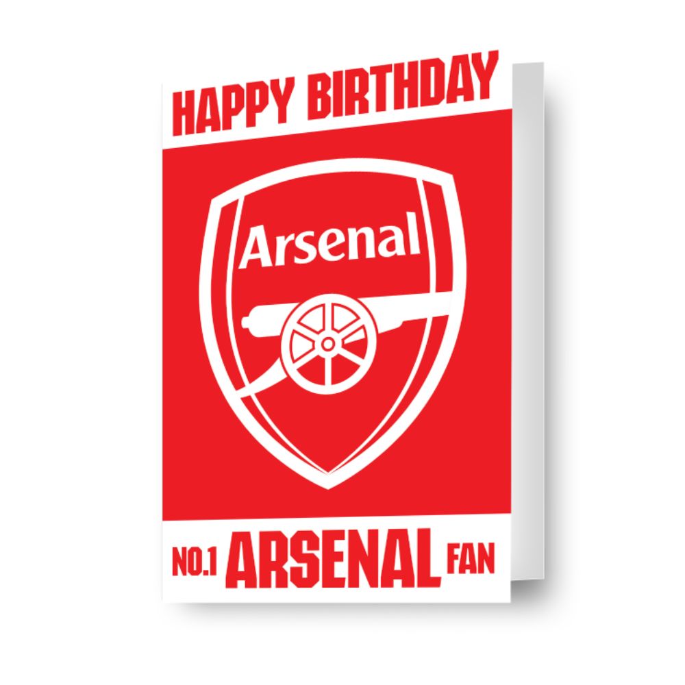 ARSENAL FC LENTICULAR 3D-EFFECT CARD